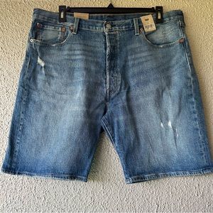 Levi men’s jeans shorts 501 button fly size 40 brand new with tags NWT